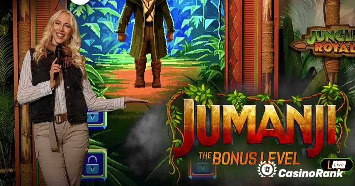 Playtech представляє нову гру в живому казино Jumanji The Bonus Level