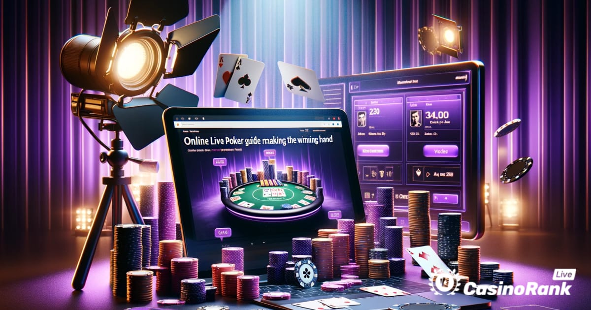 Посібник з живого онлайн-покеру для створення виграшної комбінації
